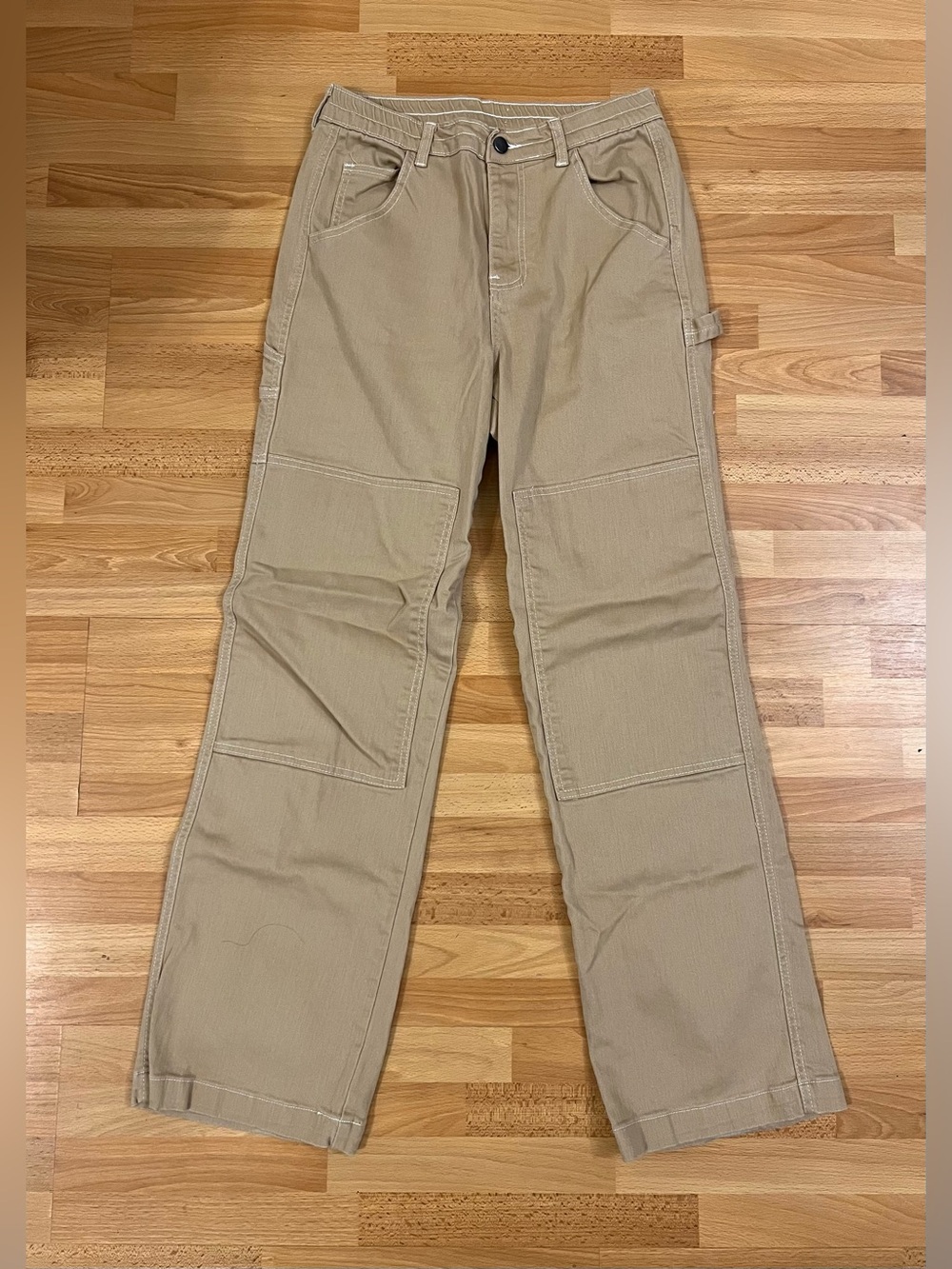 Khaki Carpenter Utility Pants
